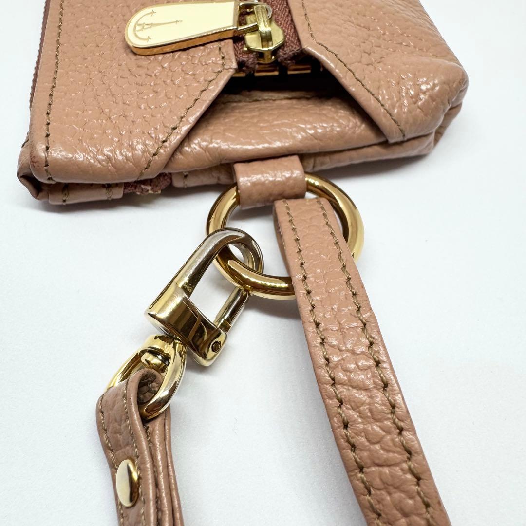 イアンヌ キーケース シャルル 色:フィグ