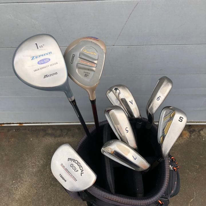 ▲【レディース】▲レディースゴルフセット▲ミズノ▲マグレガー▲マックテックナビⅢ