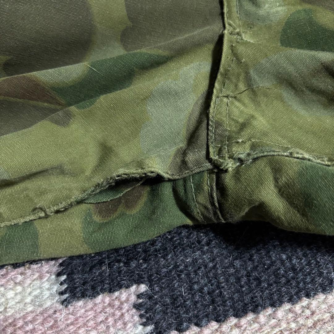 40s 50s ダックハンターカモ　ベイカーパンツ　usa製 ミリタリー　コの字