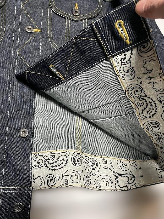 新品 LEE BEDWIN Gジャン デニムジャケット カウボーイ ライダース