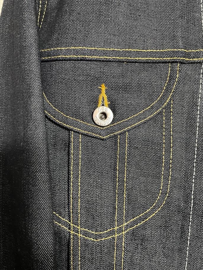 新品 LEE BEDWIN Gジャン デニムジャケット カウボーイ ライダース