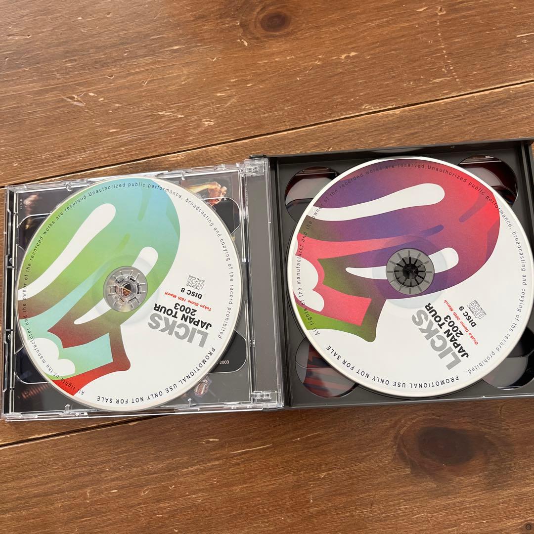 洋楽 ROLLING STONES LICKS JAPAN TOUR 200