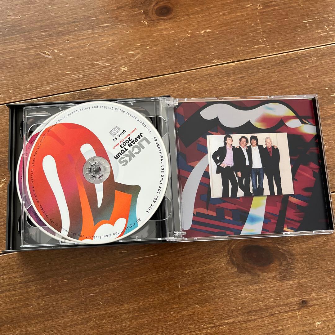 洋楽 ROLLING STONES LICKS JAPAN TOUR 200