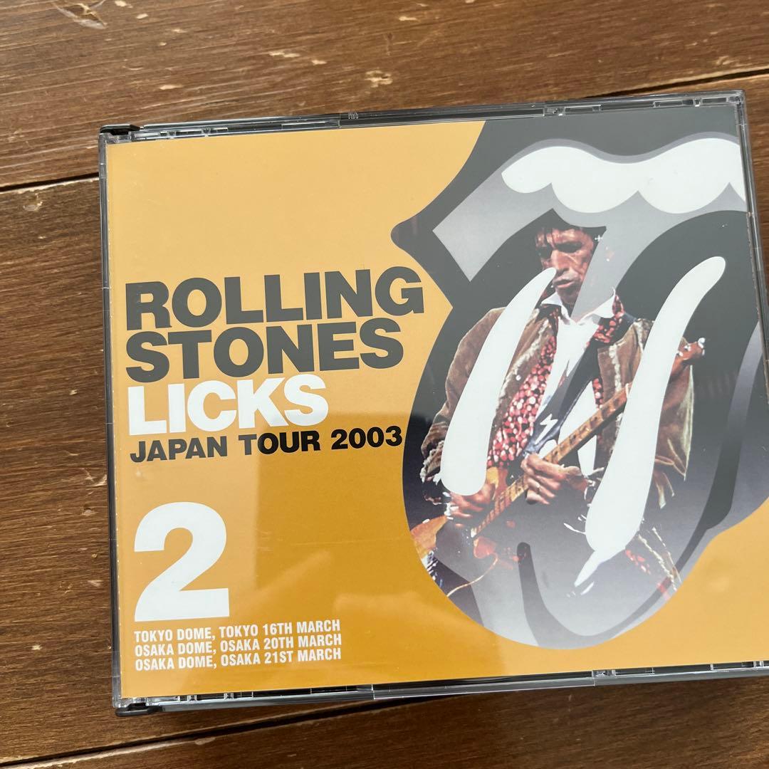 洋楽 ROLLING STONES LICKS JAPAN TOUR 200