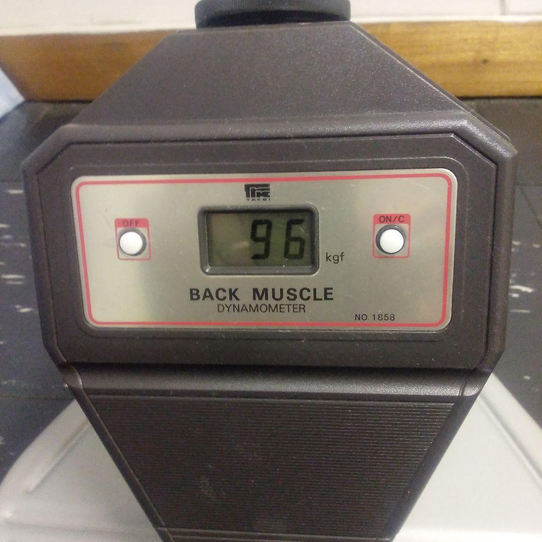 BACK MUSCLE DYNAMOMETER 背筋力測定器