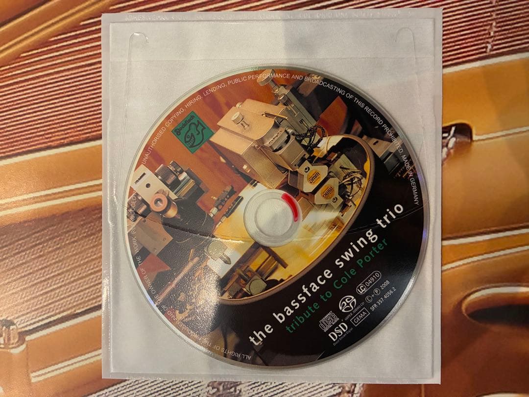 洋楽 THE BASSFACE SWING TRIO LP+ CD