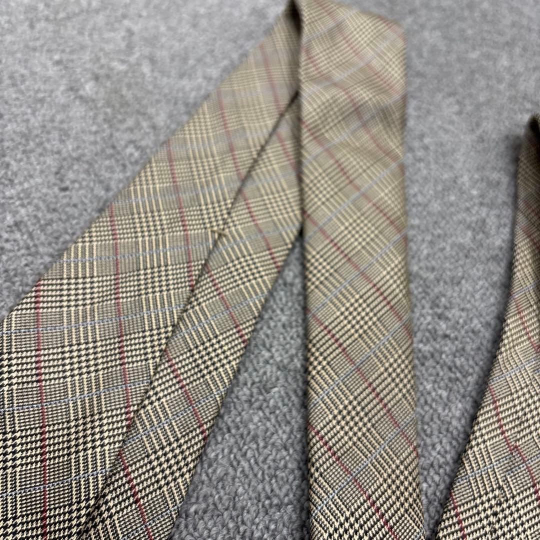 RRL ダブルアールエル ハンドメイド ネクタイ　チェック　シルク