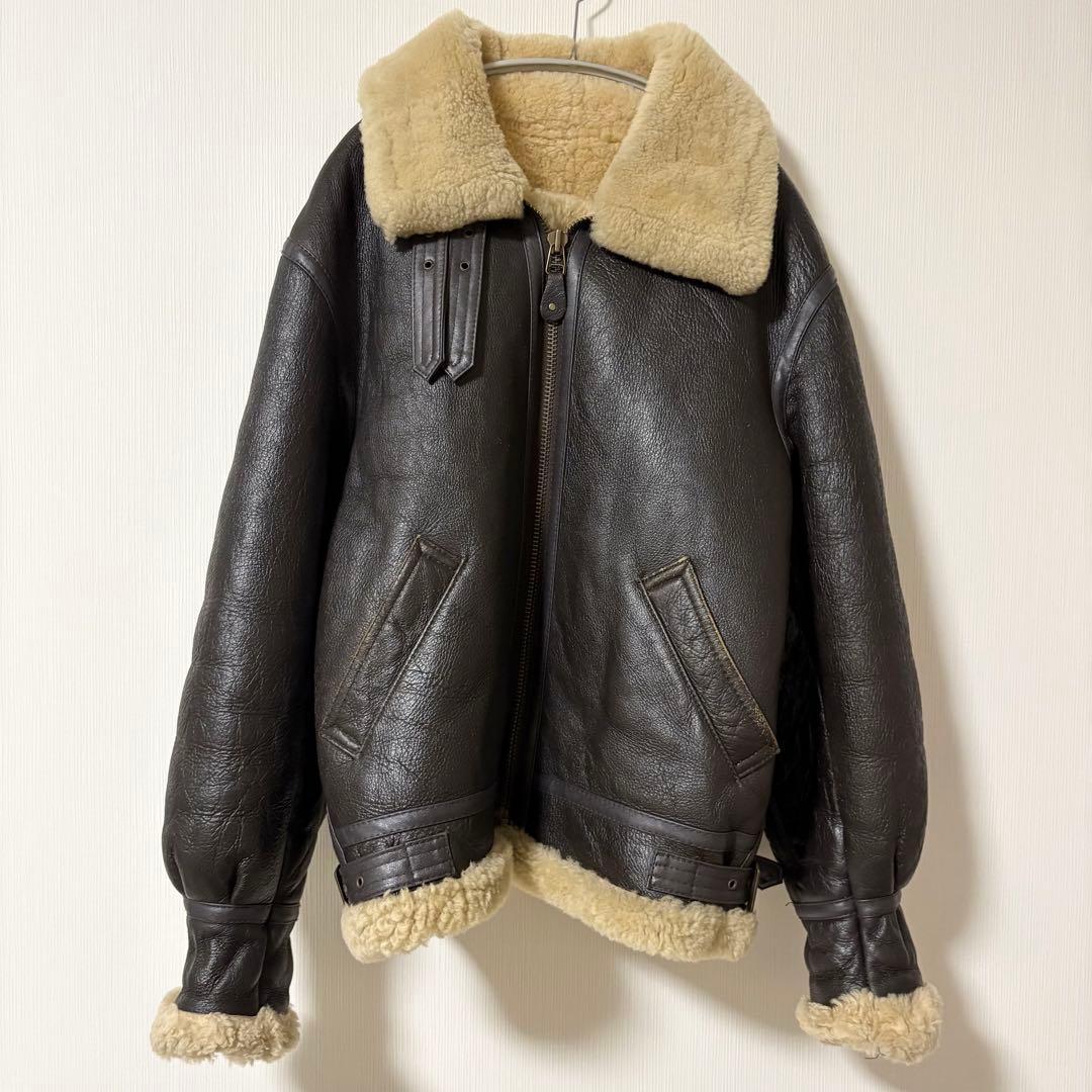 US AIR FORCE B-3 ボア ジャケット 革ジャン ムートン レザー