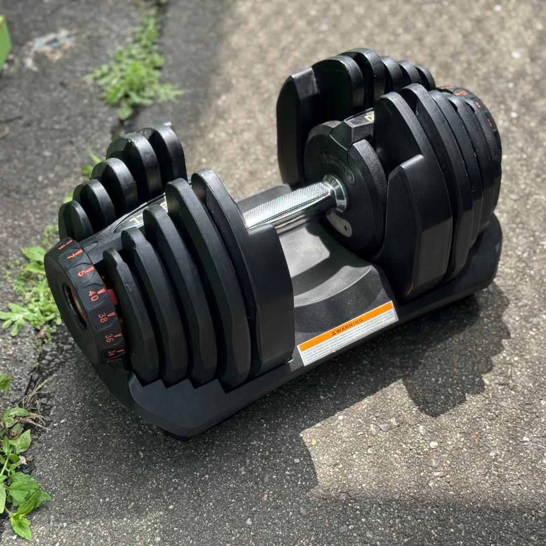 【inukijisaru さま専用】可変式ダンベル　5〜40kg 2点セット①