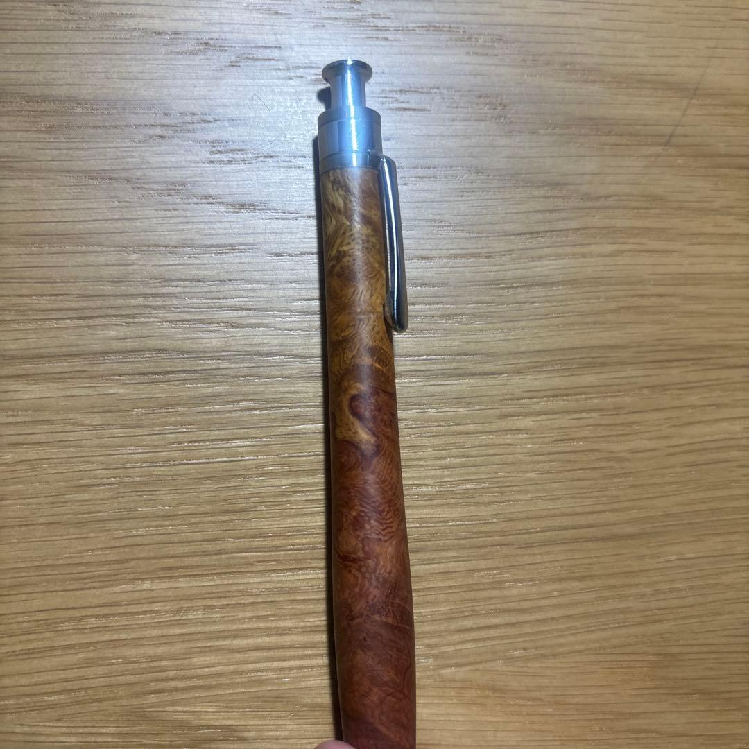 工房楔 花梨紅白 (こぶ杢) シャープペンシル