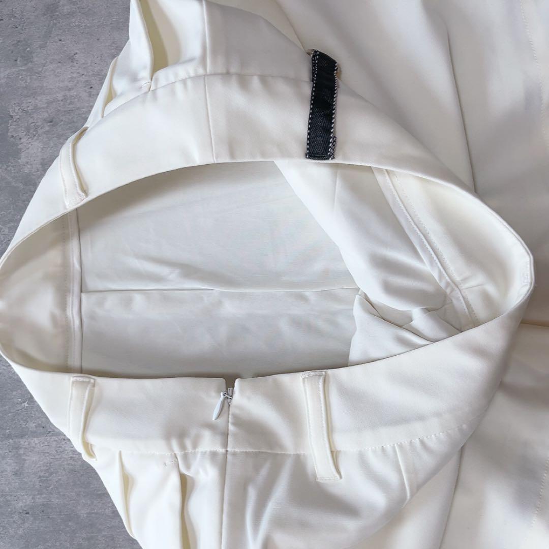 ブリーフィングゴルフ スカート風ショートパンツ キュロット ホワイト 白 M