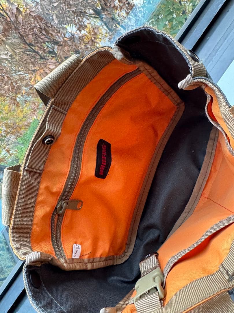 BRIEFINGCART TOTE COYOTE ゴルフ トートバッグ