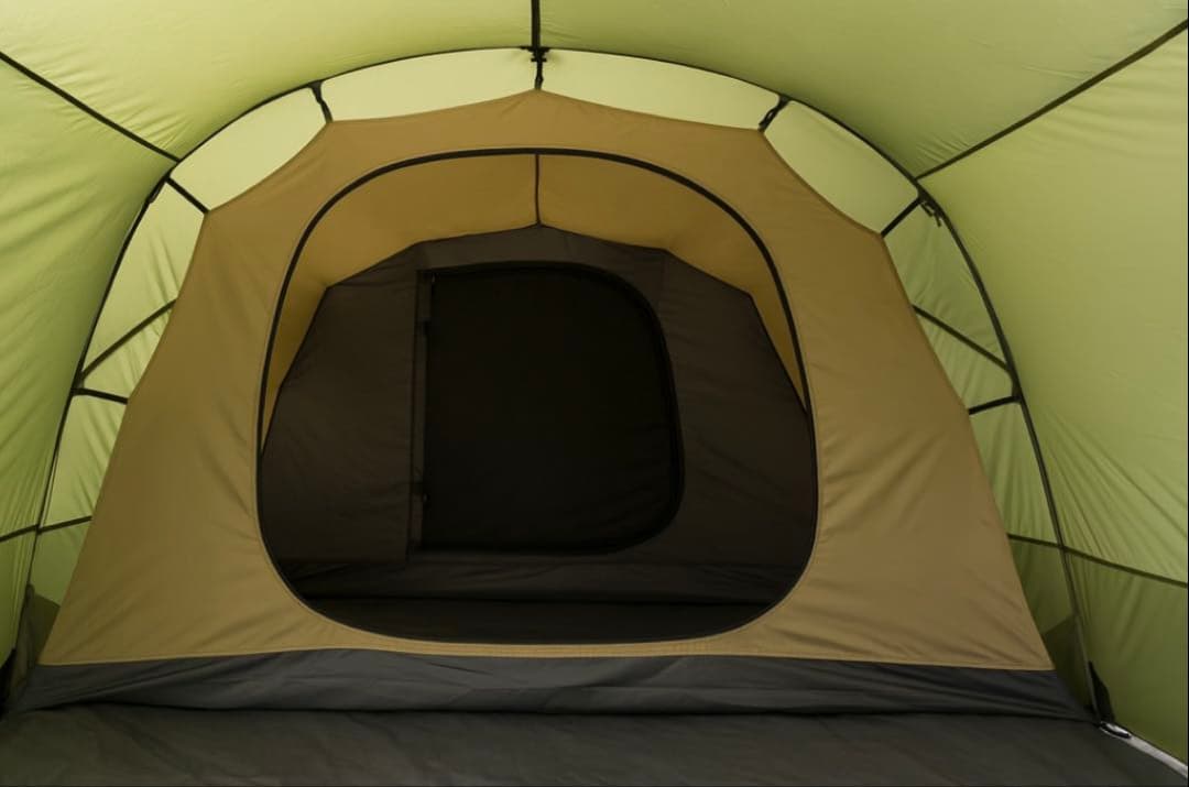 新品　グリーンステージ　2ルームトンネルテント　キャリーバッグ付属　4〜5人用