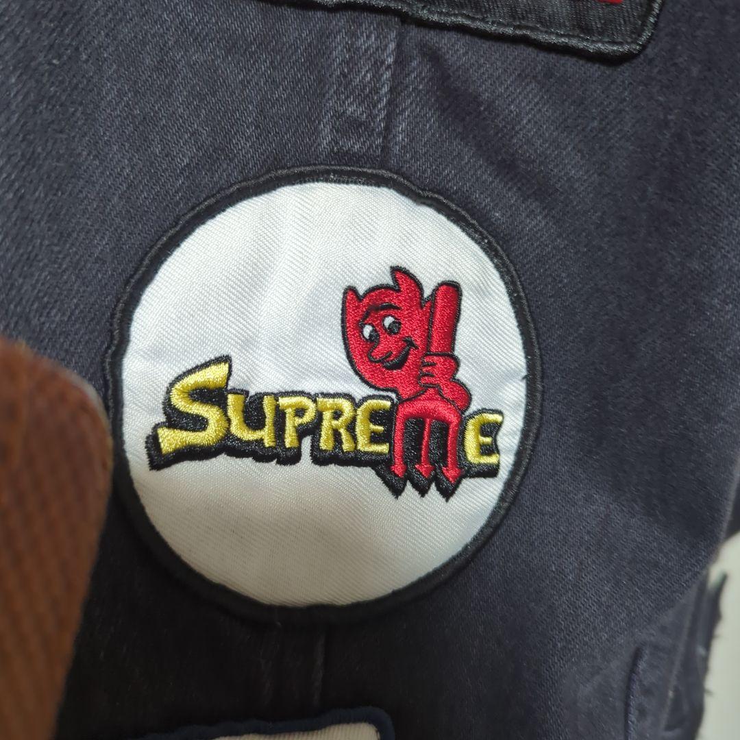 Supreme ブラック デニムジャケット Mサイズ