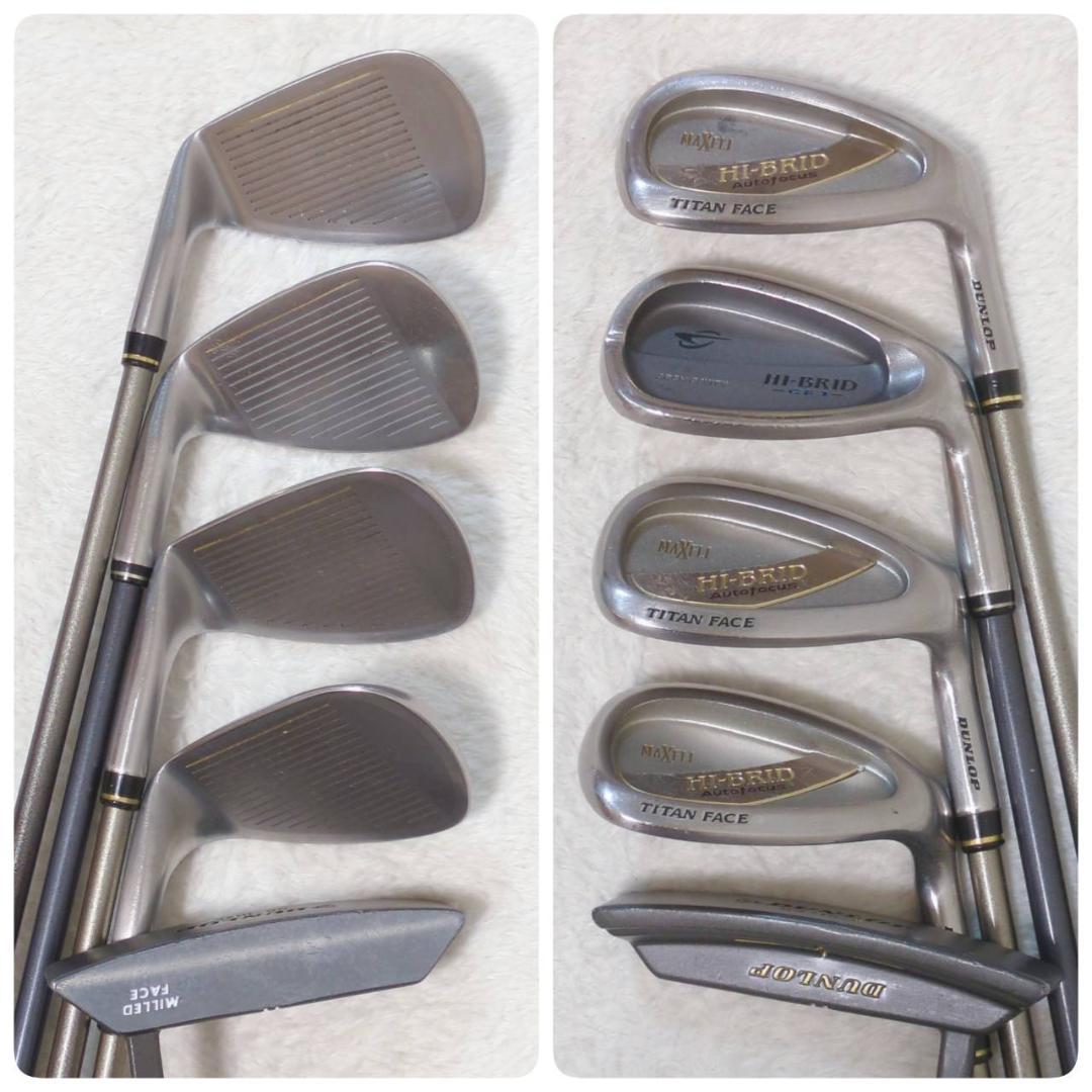 メンズ ゴルフクラブセット　テーラーメイド　ダンロップ他　ゴルフクラブ　 送料込