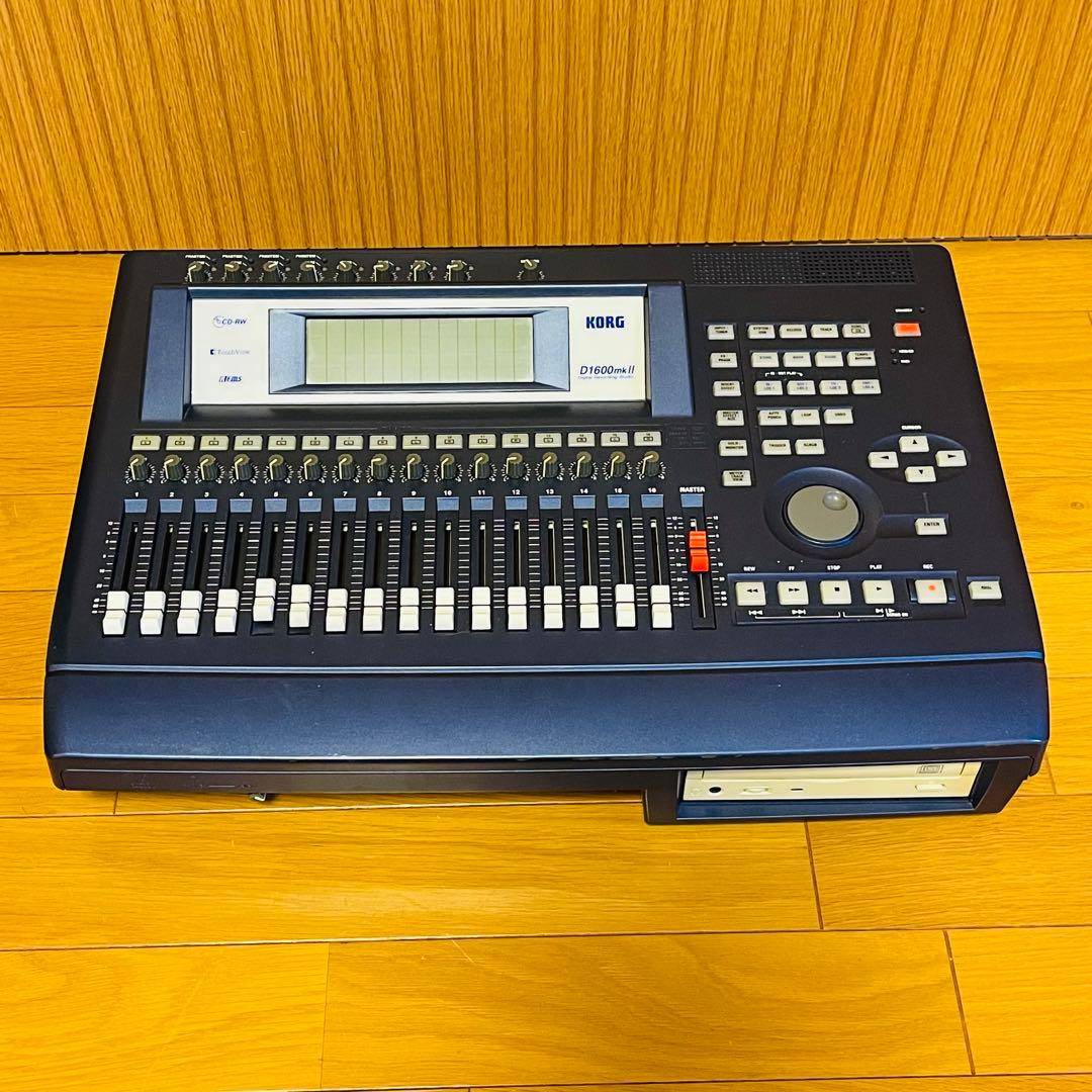 【希少・取説付】コルグ デジタルレコーディング D1600mkII ジャンク扱い