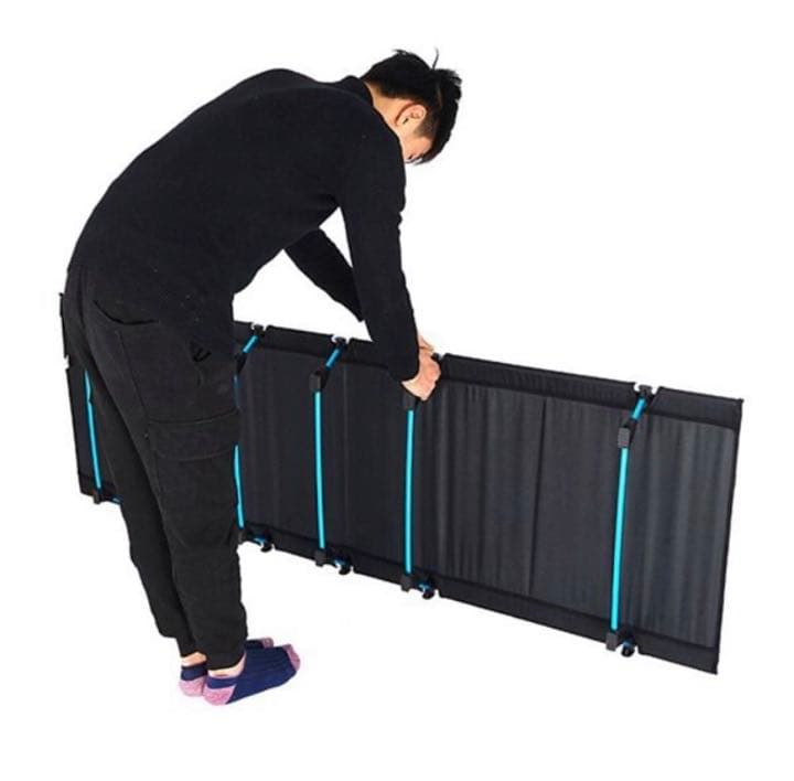 コット 簡易ベッド アウトドアベッド 軽量 コンパクト　カーキ 3