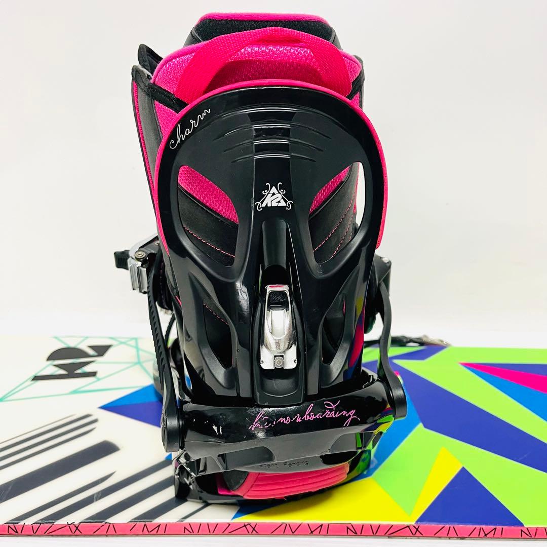 レディース　K2 スノボ3点セット　スノーボード　女性用　ウーメンズ　ボアブーツ