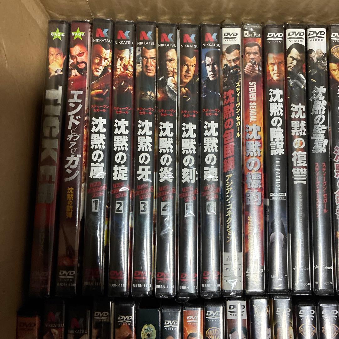 美品 スティーブン・セガール 映画 DVD 40セット まとめ 沈黙シリー