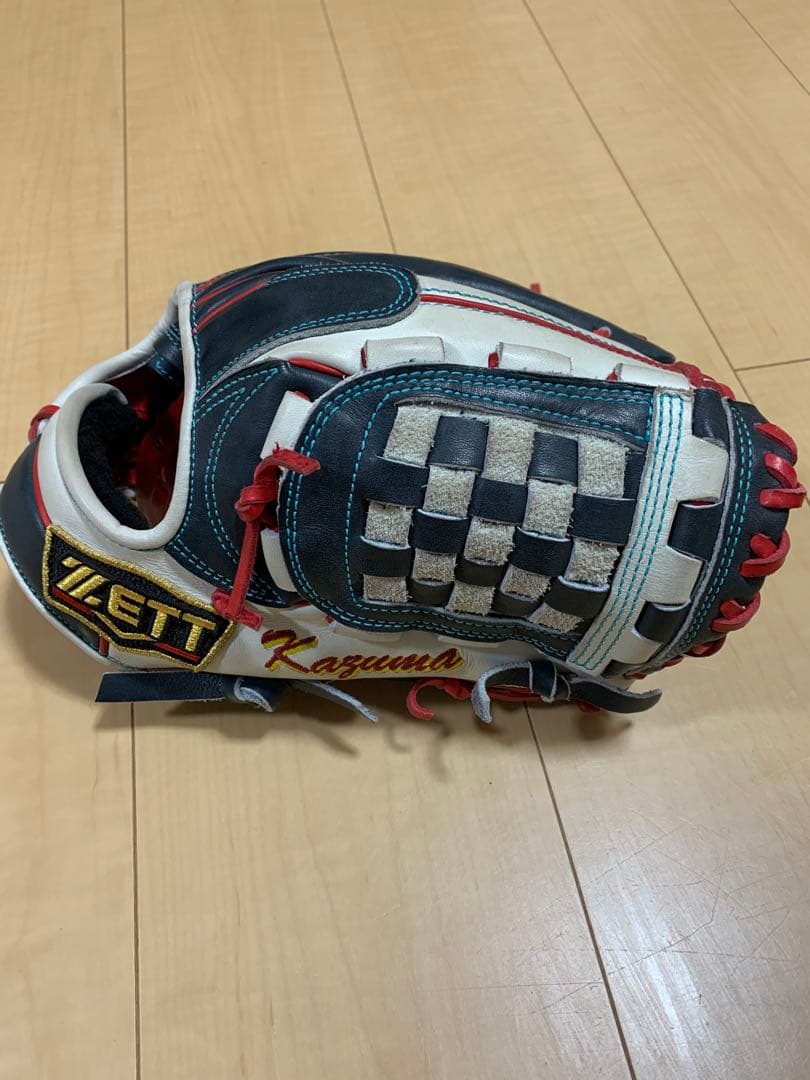 ZETT プロステイタス オーダー 軟式 内野手用 グローブ 源田モデル