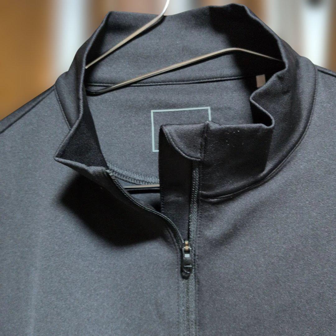 テーラーメイド:メンズ:Lサイズ:ハーフジップ　ジャケット:黒
