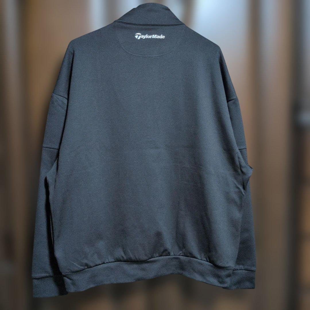テーラーメイド:メンズ:Lサイズ:ハーフジップ　ジャケット:黒