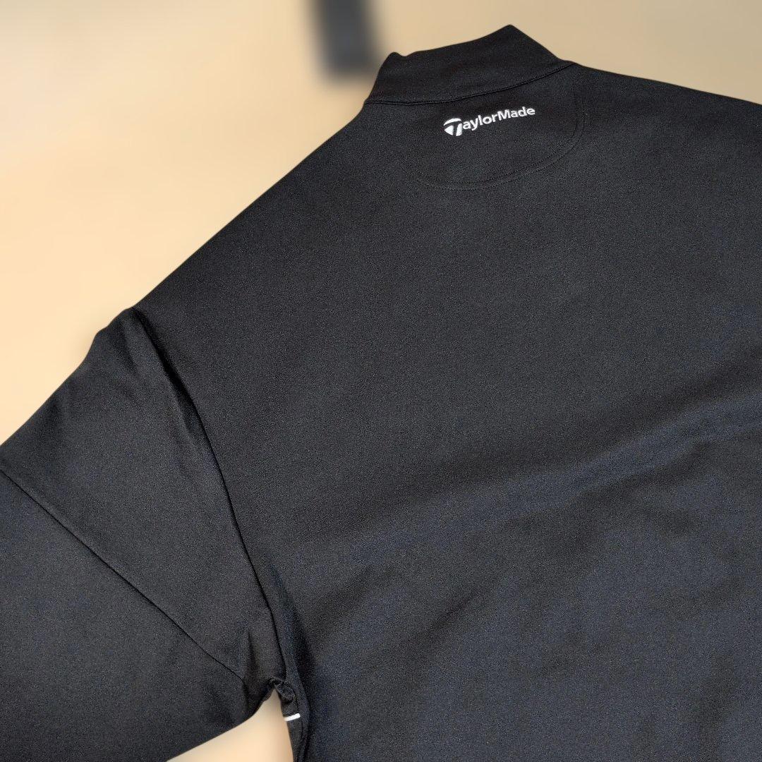 テーラーメイド:メンズ:Lサイズ:ハーフジップ　ジャケット:黒