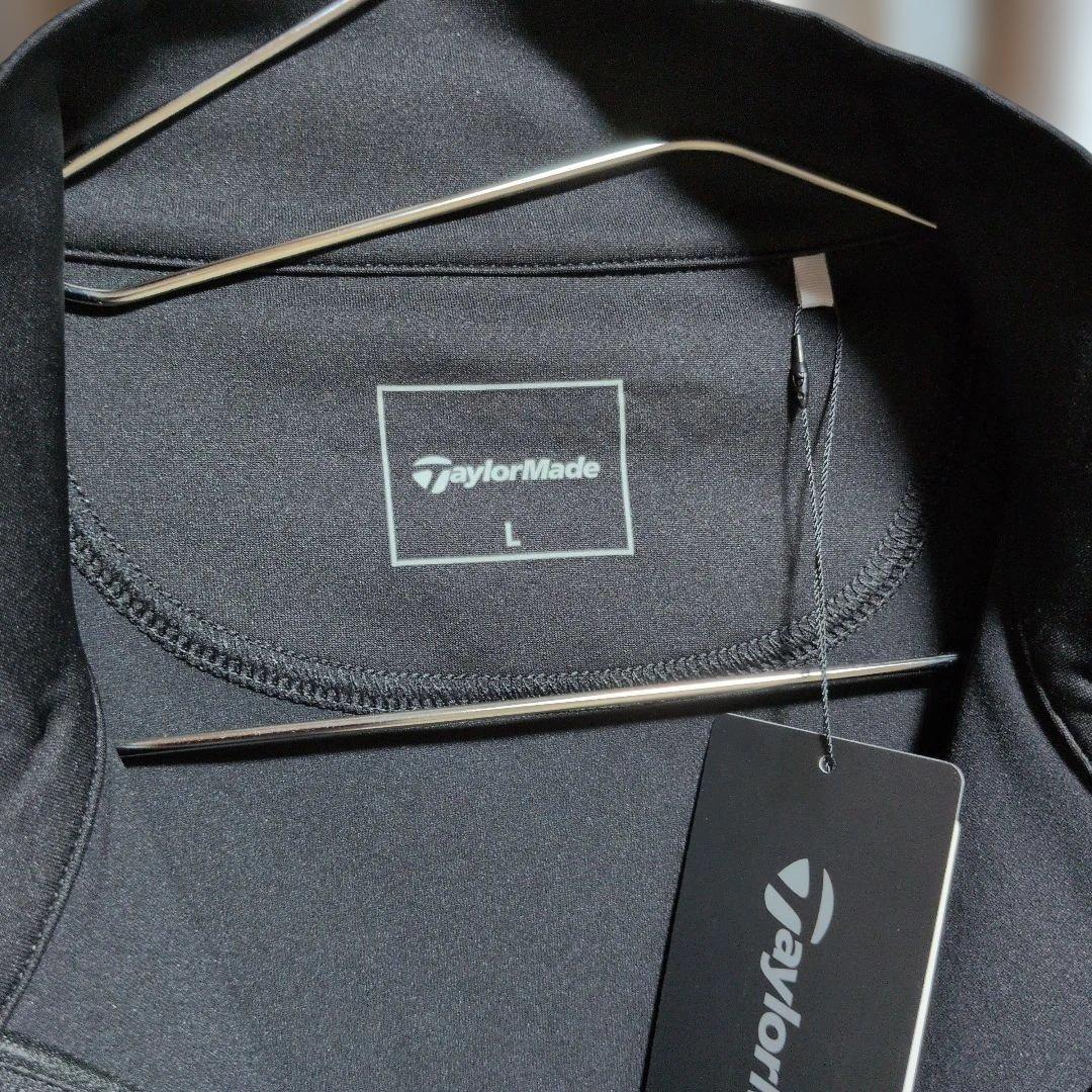 テーラーメイド:メンズ:Lサイズ:ハーフジップ　ジャケット:黒