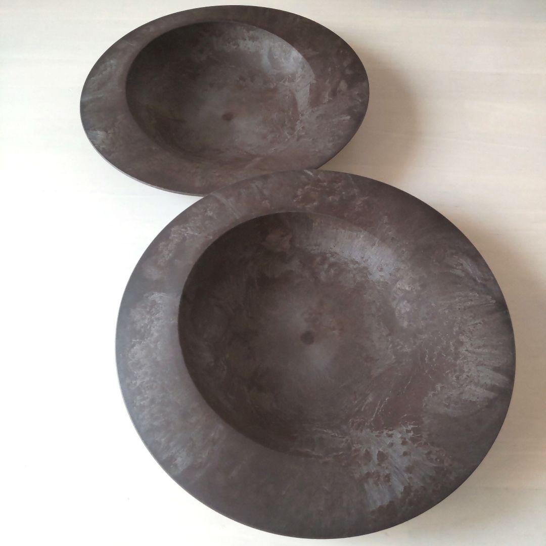 ARAS エイラス 杉皮深皿スクープ カレースプーン・フォーク 各2個セット