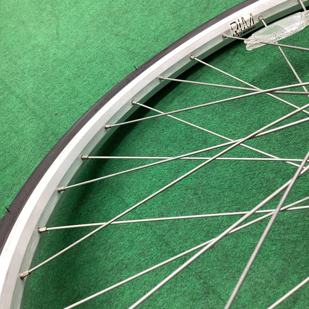 アルミリム 前輪 24 1-3/8 タイヤ付　24インチ　フロント