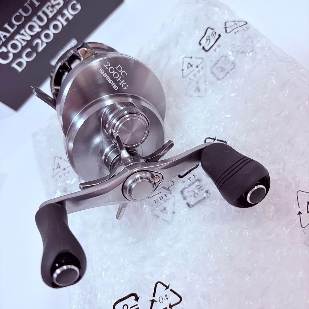 20カルカッタコンクエスト200DC HG SHIMANO リール　釣り