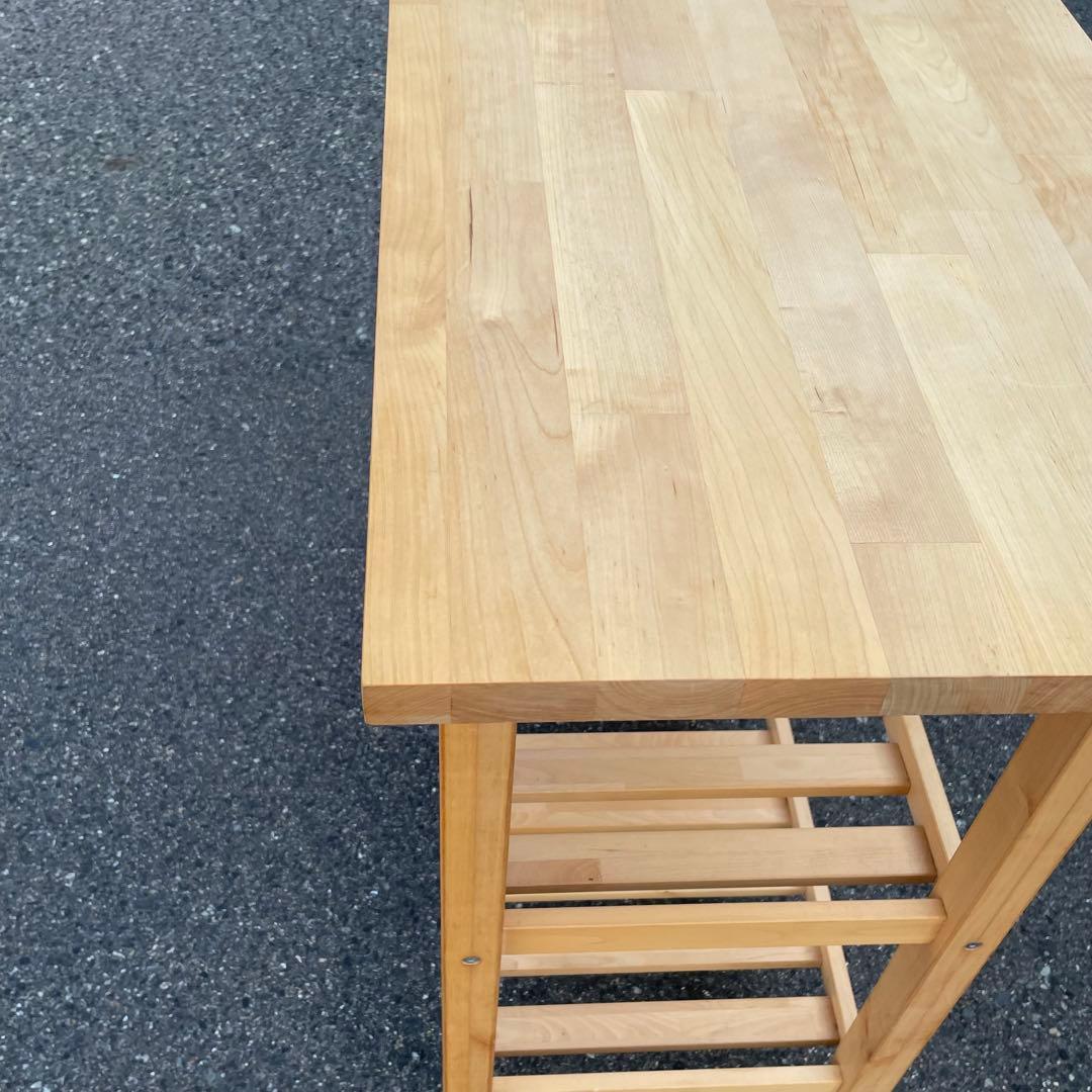 IKEA キッチンワゴンFÖRHÖJA フォルホイア 棚 インテリア