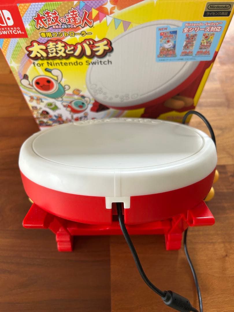 Switch 太鼓の達人 ドンダフルフェスティバル 太鼓とバチセット