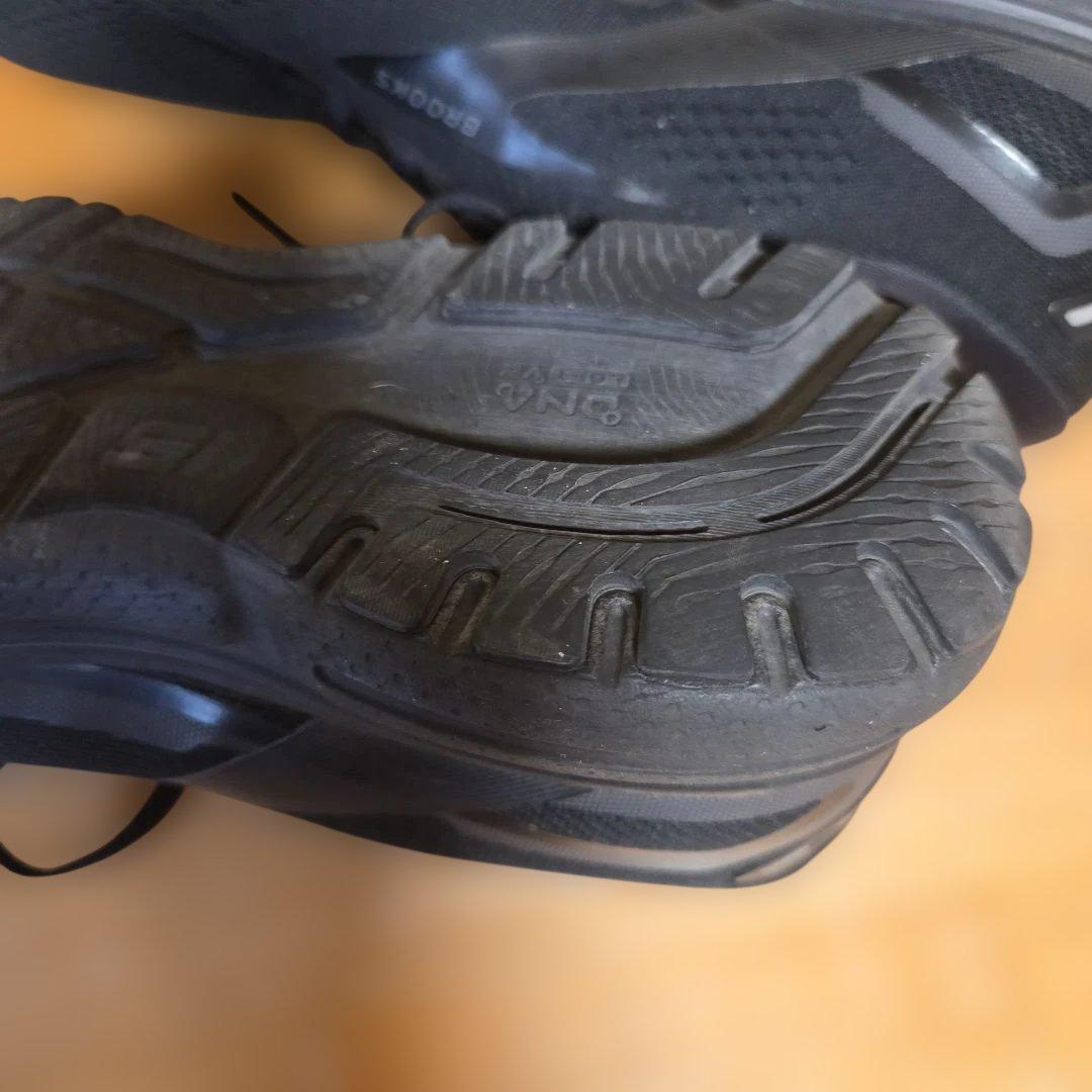 BROOKS ブルックス ゴースト15 4E ブラック 26.5㎝