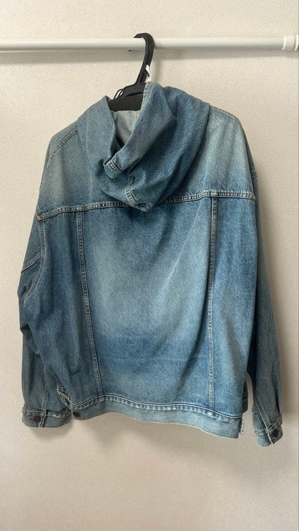 BALENCIAGA フード付きデニムジャケット サイズ1