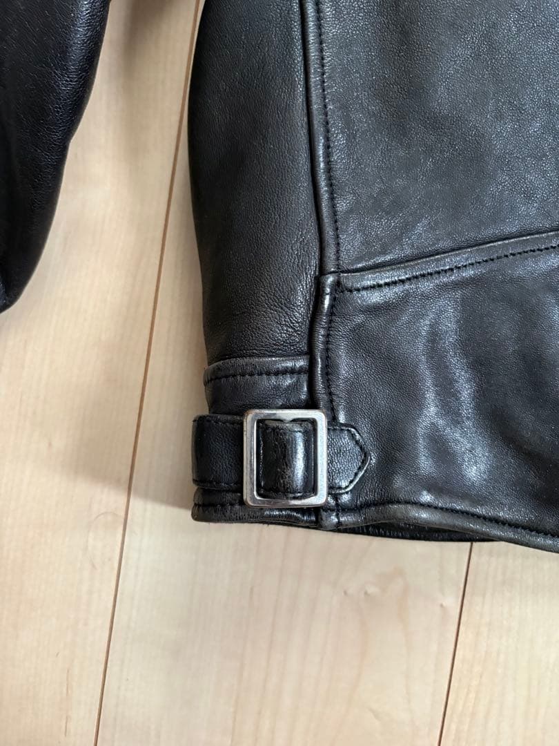 Schott 3171060 セミダブル ライダース 羊革 ラムレザー L 美品