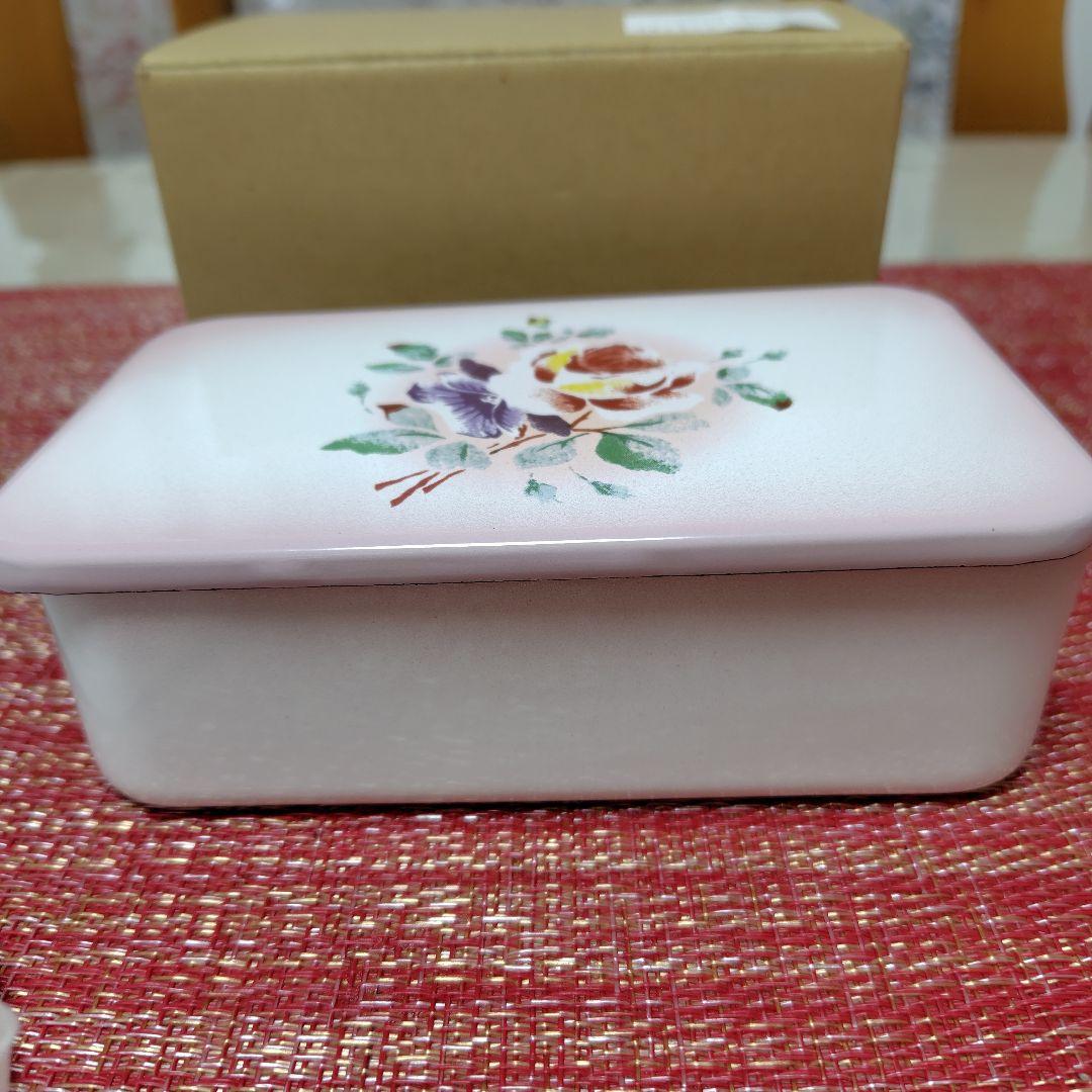 イマン　プリンセスローズ　ランチボックス　ホーロー　廃盤品　箱入り未使用