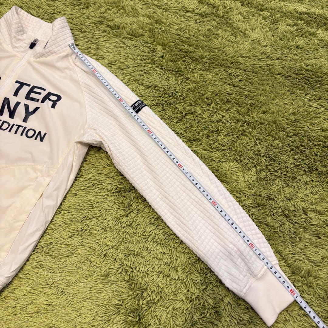 マスターバニーエディション ジップジャケット アウター 異素材 アイボリー 1