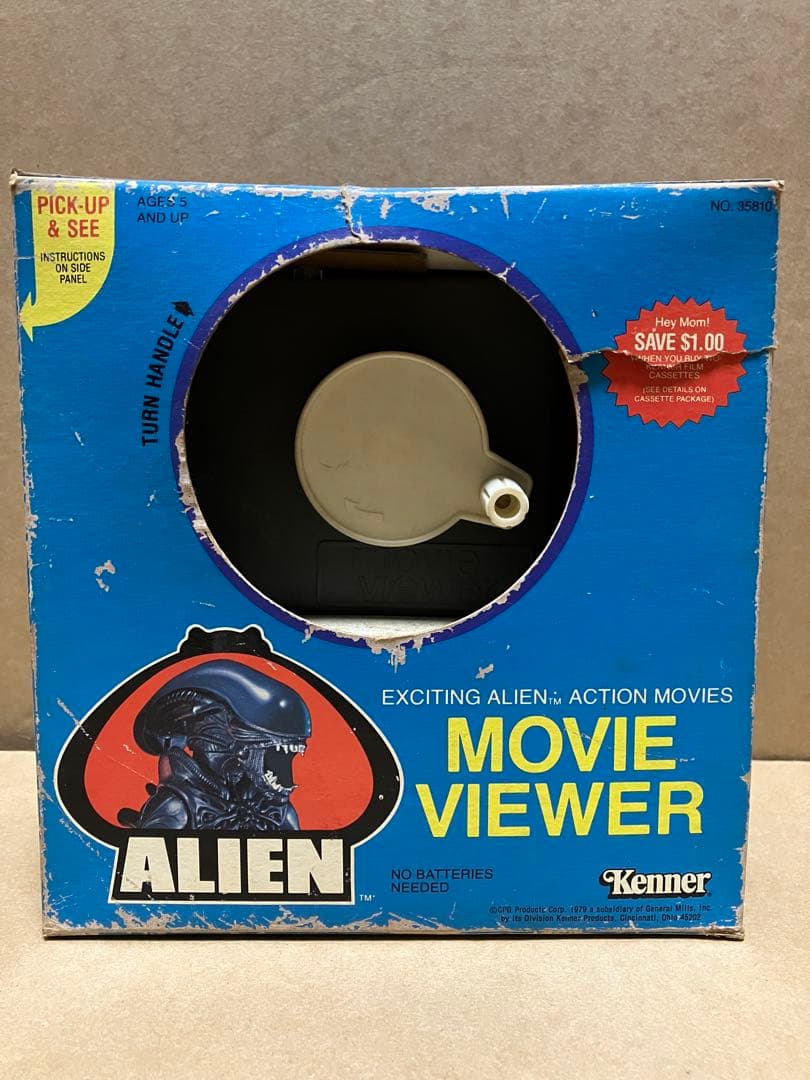 当時物 ビンテージ　1979年 ケナー エイリアン ムービー ビューアー