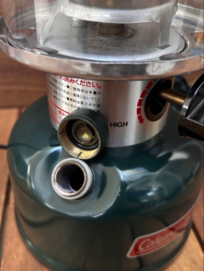 【美品】Coleman コールマン ツーマントル ランタン ADJUSTABLE