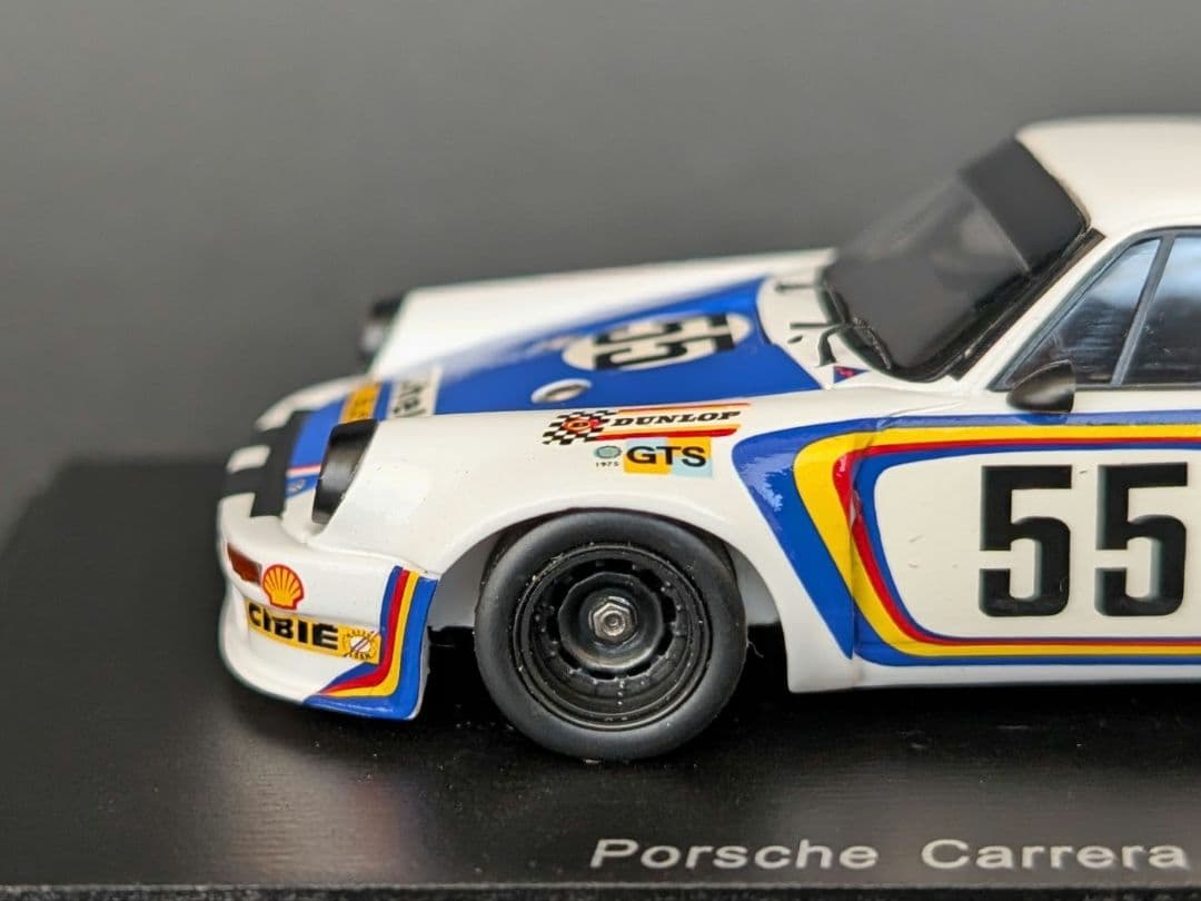 スパーク 1/43 ポルシェ カレラ RSR 1975年 ル・マン24時間 8位