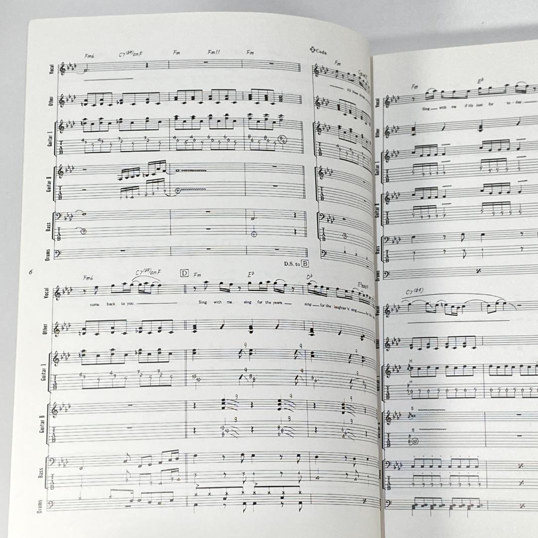 バンドスコア ベストオブエアロスミス　楽譜