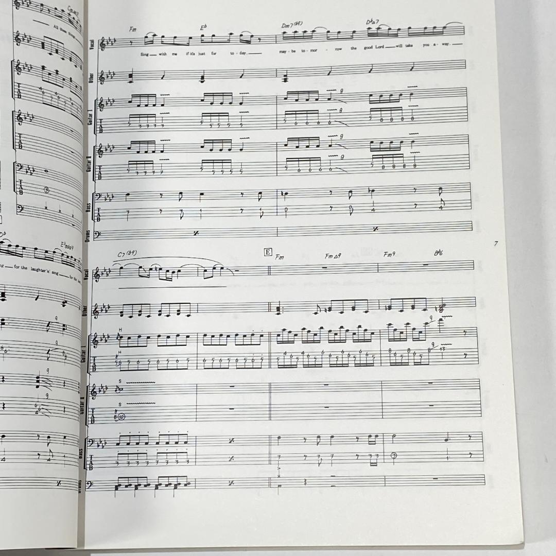 バンドスコア ベストオブエアロスミス　楽譜