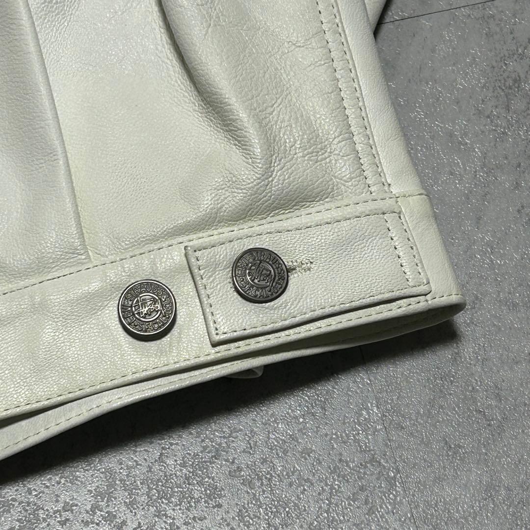 24SS Stussy×Levi's LeatherJacket Keiju着用