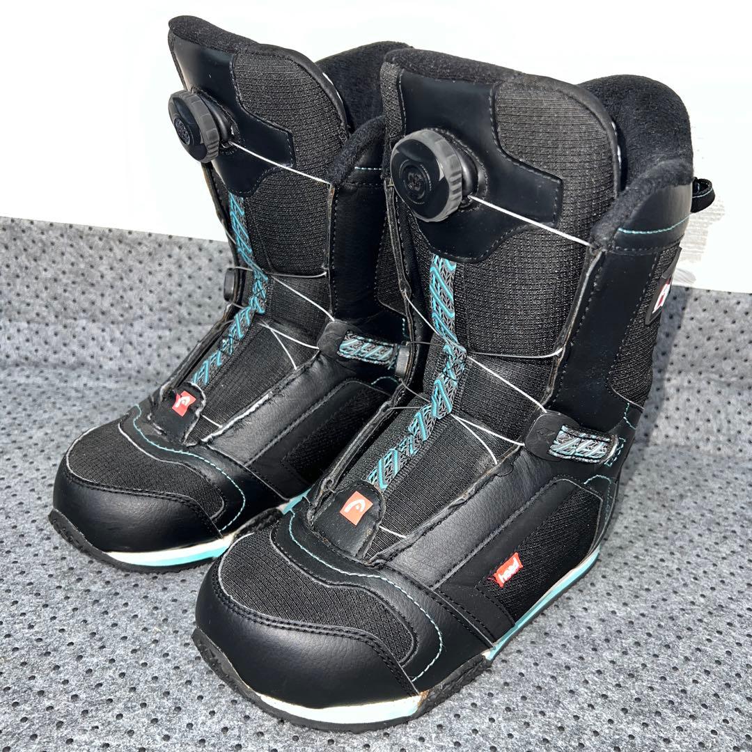 ５回使用 キッズスノーボード 128cm CSB×バイン×BOAブーツ