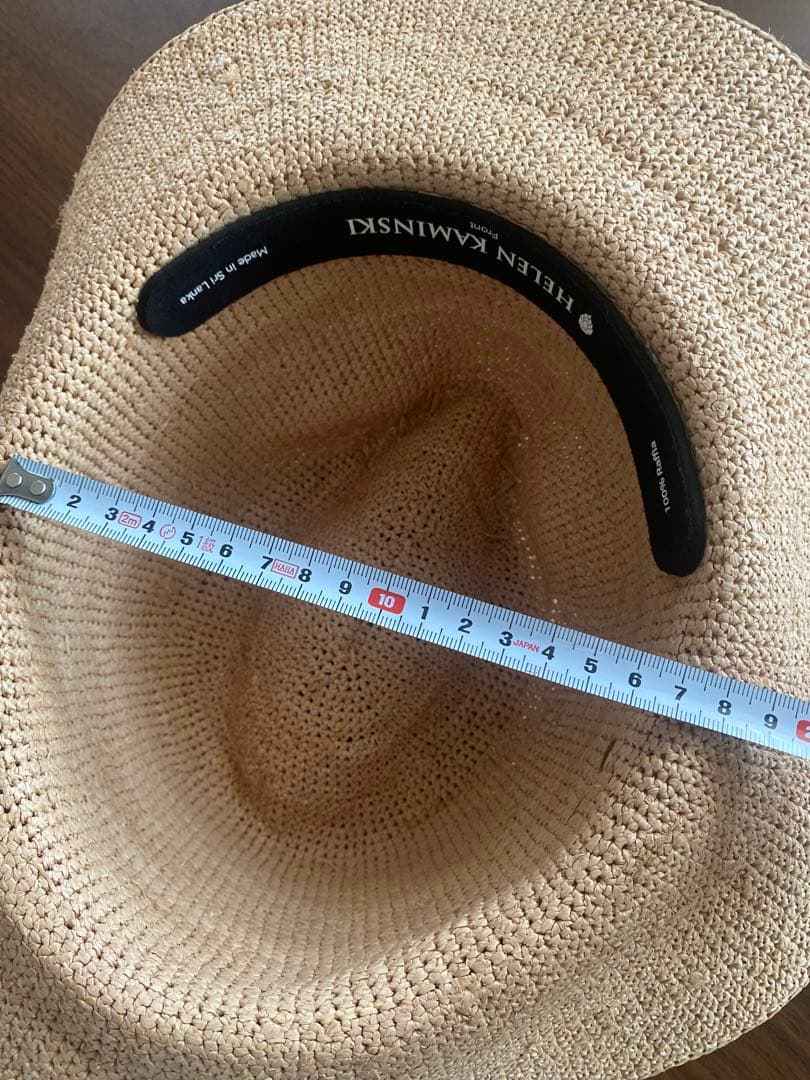 お値下げ⭐︎ヘレンカミンスキー　ラフィアハット　デスモンダ　ナチュラル