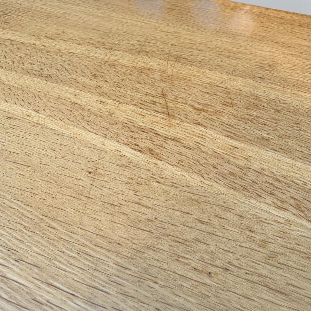 【名作】柏木工(KASHIWA) ナラ無垢材 センターテーブル 耳付き 飛騨家具