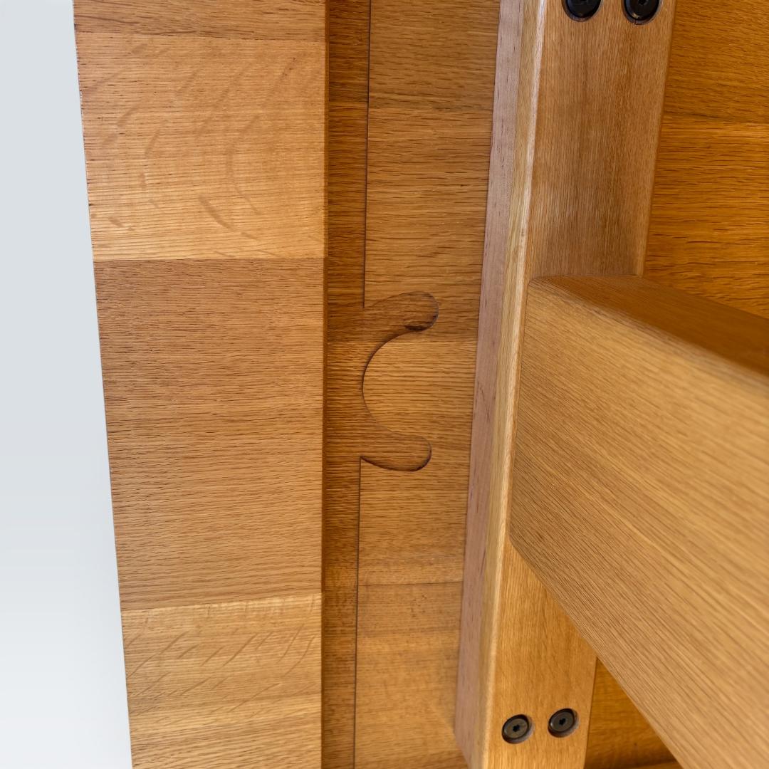 【名作】柏木工(KASHIWA) ナラ無垢材 センターテーブル 耳付き 飛騨家具