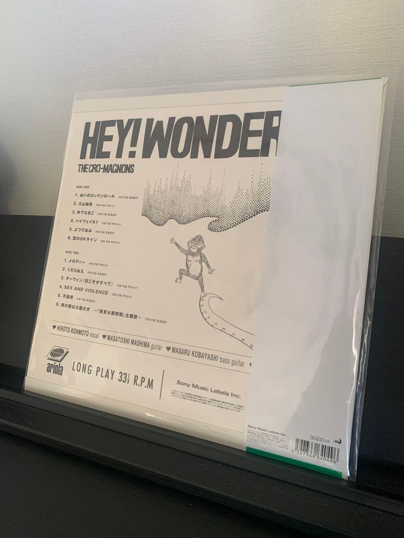 【レコード】ザ・クロマニヨンズ／HEY！WONDER
