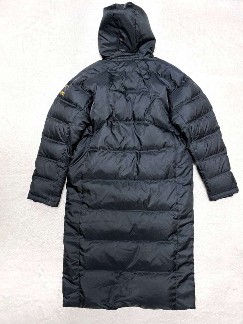 Mizuno ダウンベンチコート Lサイズ　ブラック　ダウン70%